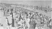 A race meeting held at 
Barbara, Palestine, 7th September 1940, before the 6th Division completed its concentration in Egypt (Australian War 
Memorial)