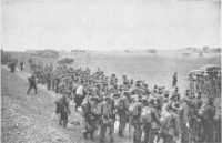 The arrival of 2/6th 
Battalion at Beit firja