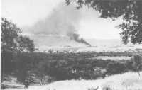 Suda Bay during a bombing 
attack
