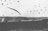 German parachute troops 
over Soda Bay, 20th May 1941
