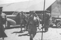 General de Verdilhac 
arriving for the signing of the Armistice, Acre, 12th July 1941