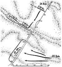 Plan of attack, 
26th–27th July