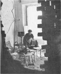The printing press of 
Tobruk Truth which gave the garrison authentic news throughout the siege