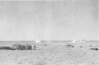The “Garden of 
Eden” and a ration truck of the 2/ 13th Battalion after attracting enemy artillery fire