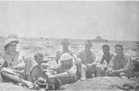 Men of `B` Company, 2/13th 
Battalion, in Post R8 on the morning of 28th May 1941