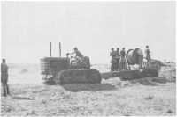 Cable-layer laying armoured 
signal cable for the Eighth Army’s offensive, October 1942
