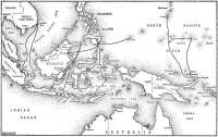 The Japanese advance 
through the Netherlands Indies and to Rabaul