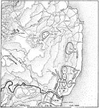 The Japanese counter-attack 
on the 24th Brigade, 22nd-23rd November
