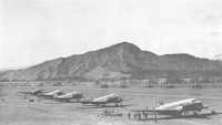 Transport aircraft at 
Nadzab airfield on list September 1943