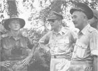 Left to right: 
Lieut-Colonel M