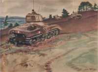 Canadian Tanks in Sussex