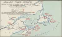 Map 1: Atlantic Coast 
Defences
