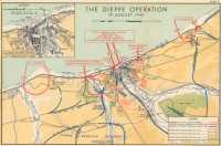 Map 5: The Dieppe Operation 
19 August 1942