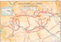 Map 5: Valguarnera to the 
Simeto, 19 July–7 August 1943