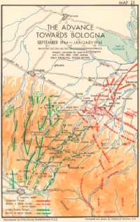 Map 23: The advance towards 
Bologna, September 1944–January 1945