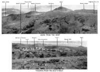 These photographs, taken in 
1948, illustrate the hilly terrain over which the 1st Canadian Division fought during the last week of July 1943