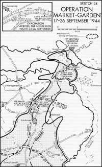 Sketch 24: Operation 
MARKET-GARDEN, 17–26 September 1944