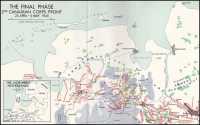 Map 14: The Final Phase, 
2nd Canadian Corps Front, 23 April-5 May 1945