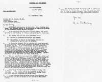 A Letter from the C-in-C, 
Field-Marshal Montgomery’s letter to General Crerar referring to the forthcoming Arnhem operation and expressing 
the hope that First Canadian Army can open Antwerp and clear the Channel Ports simultaneously