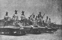 A Bren-Gun carrier of the 
Garhwalis about to move off on reconnaissance somewhere in Eritrea