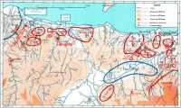 New Zealand Divisional Area 
and Enemy Landings, 21 May