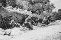 Men Of 19 Army Troops 
Company resting