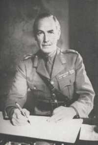 Lieutenant-General Sir Alan 
Cunningham, first commander of Eighth Army (after a successful campaign in East Africa)