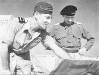 Air Vice-Marshal Coningham 
and General Montgomery