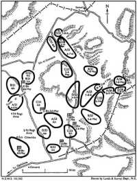 5 Brigade operations 
north-east of Djebibina, 4–8 May