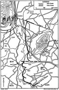 5 Brigade Positions, 8 
February 1944