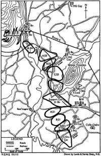 New Zealand 
Division’s positions, 28 March