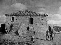 Headquarters of the 
Divisional Artillery in its first engagement in Italy