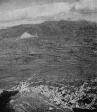 Air view of Cassino looking 
south-east