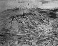 Aerial view of Cassino and 
Monastery Hill