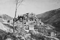 Acquafondata, the village 
from which convoys took supplies to the distributing points in the Apennine mountain sector