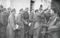 Germans from 90 Panzer 
Grenadier Division captured in the vicinity of Faenza