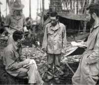 Interrogation of a Japanese 
Prisoner of War, Gill`s Plantation, Vella La Vella