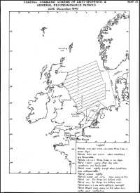 Map 21: Coastal Command 
Scheme of Anti-Shipping & General Reconnaissance Patrols, 20th December 1940