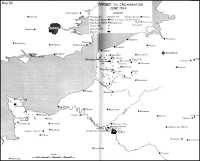 Map 30: Proposed V-2 
Organisation, June 1944
