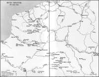 British dispositions 9th 
May, 1940