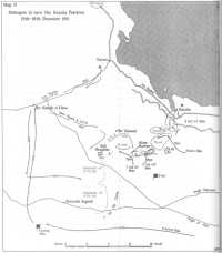 Map 15: Attempts to turn 
the Gazala Position, 15th–16th December 1941