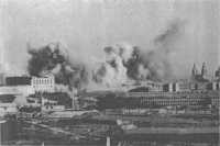 Malta: the bombing of 
Floriana on 24th April 1942