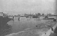 Benghazi harbour, January 
1942, after repeated bombing by the RAF