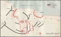 Rommel’s plan of 
attack, May 1942