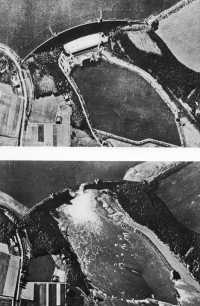Before and 
after—The Möhne Dam
