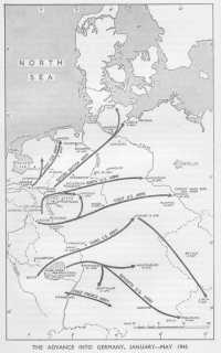 The Advance into Germany, 
January–May 1945