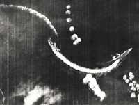 Japanese Carrier Under 
Attack by B-17’s, 4 June 1942