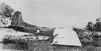 Airborne Operations in 
HUSKY: Wrecked CG-4A Glider