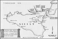 Map 15: Principal NAAF 
Target in Sicily During HUSKY