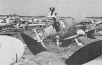 Bad Abling airdrome May 
1945